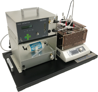 simple test machine for residual VOC